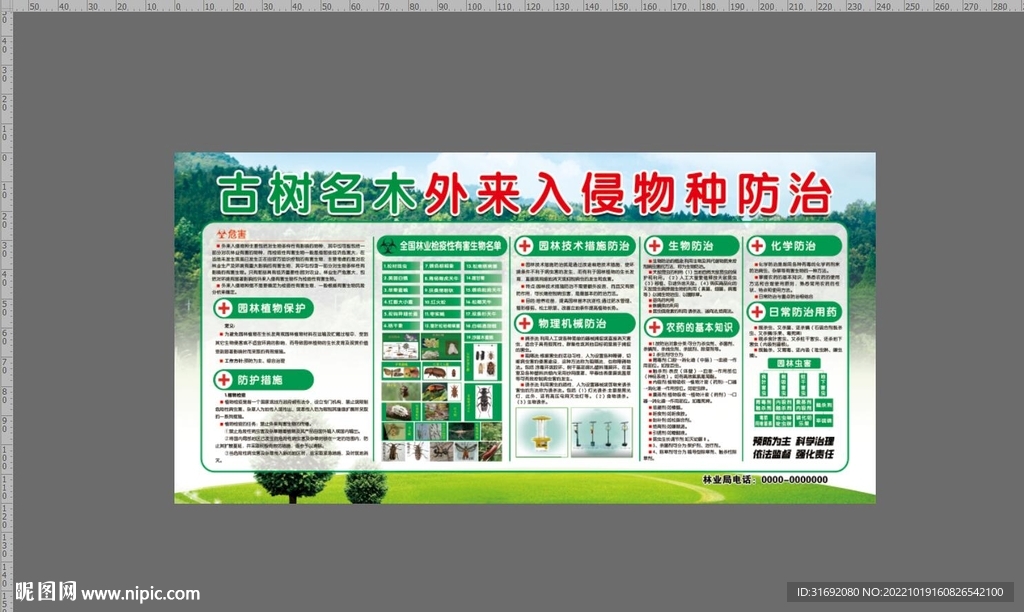 名木古树 外来物种入侵防治