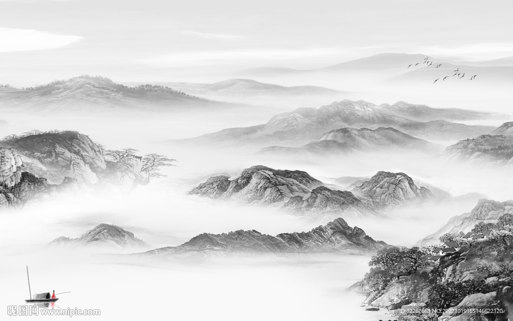 最新品高清山水 tiF分层