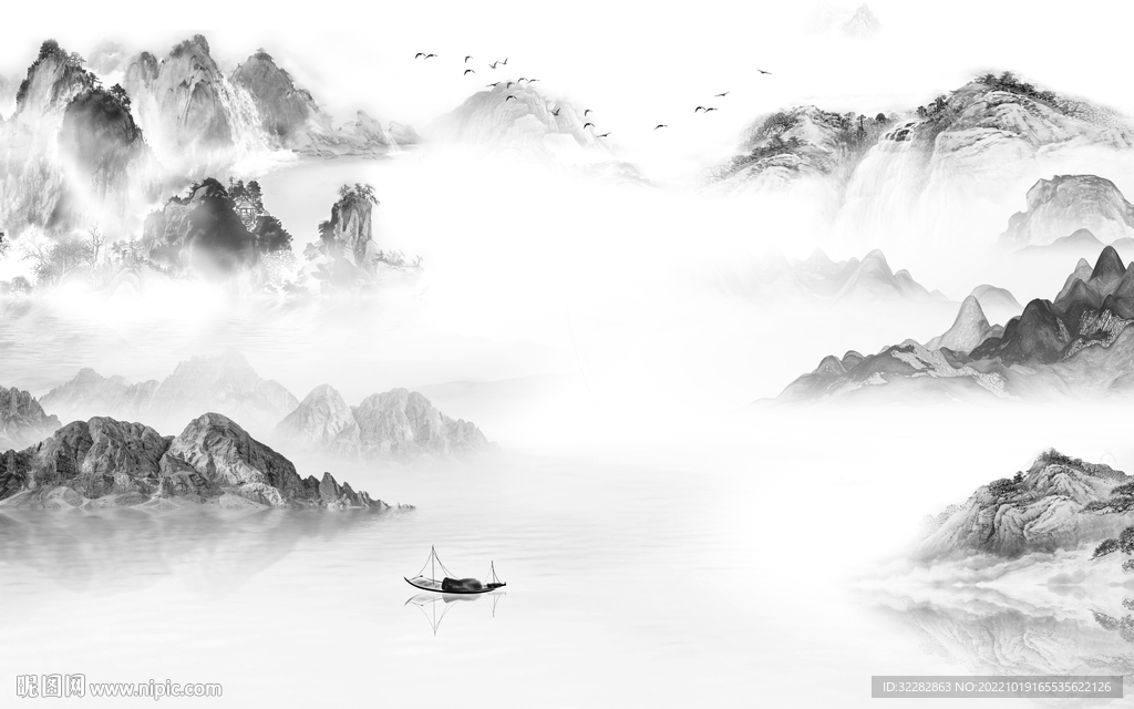 别墅新品高清山水 tiF分层