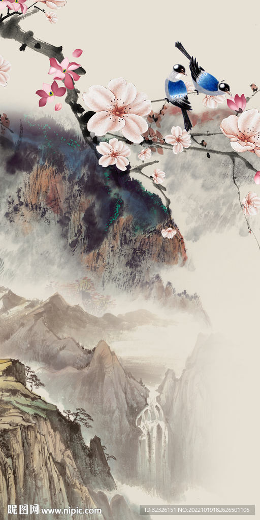 别墅 最新山水玄关 TIf分层