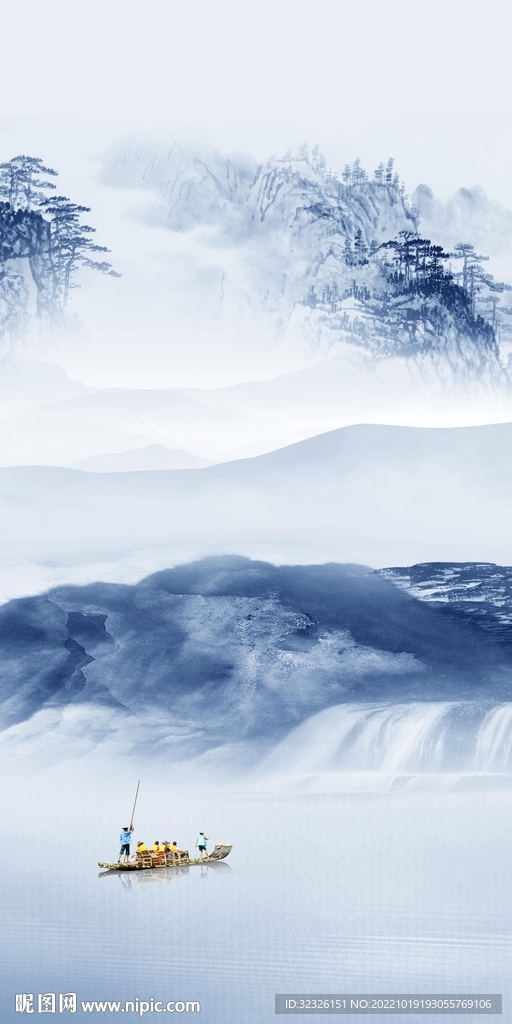 人气 最新山水玄关 TIf分层