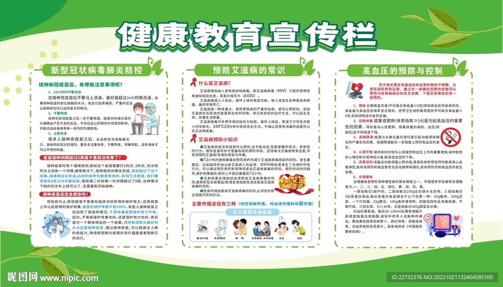 健康教育宣传栏