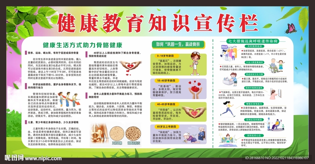 健康教育宣传栏