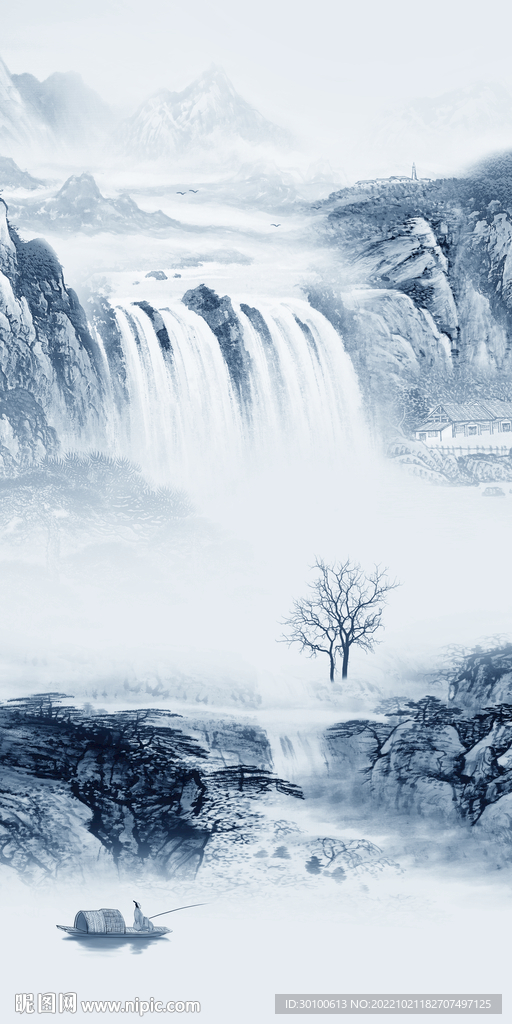 最新 玄关山水 TiF分层图 