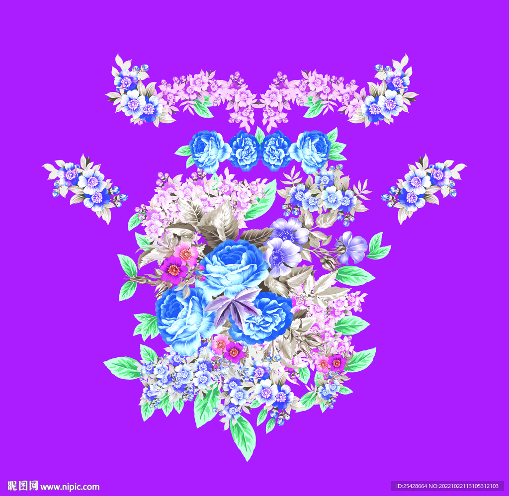 定位花