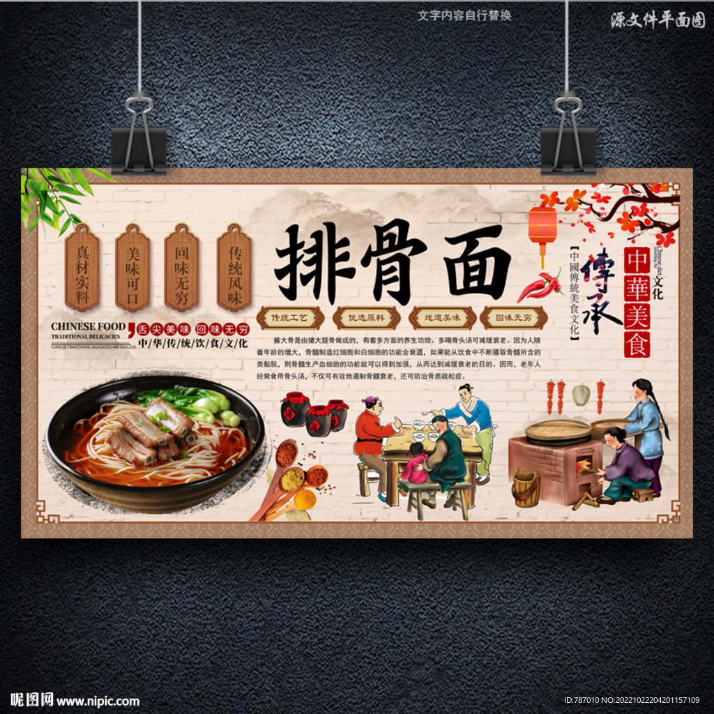 排骨面