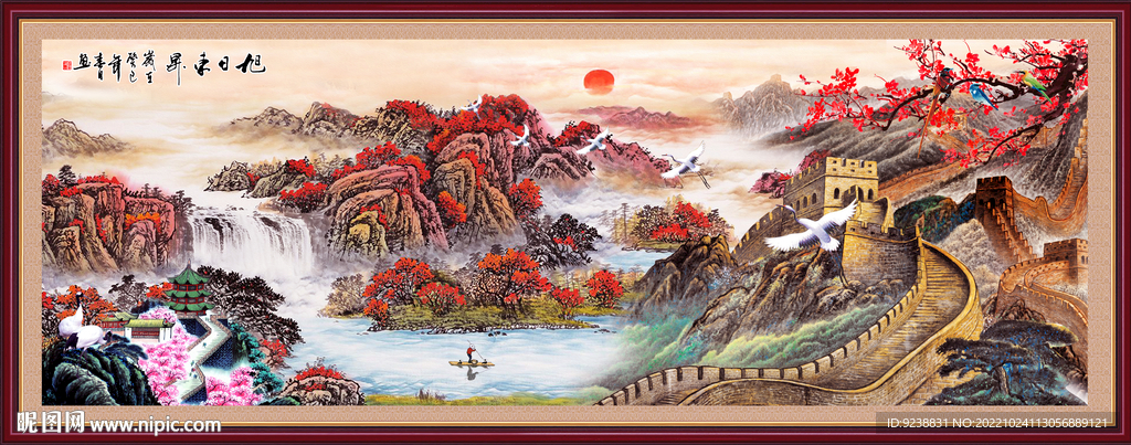 长城装饰画