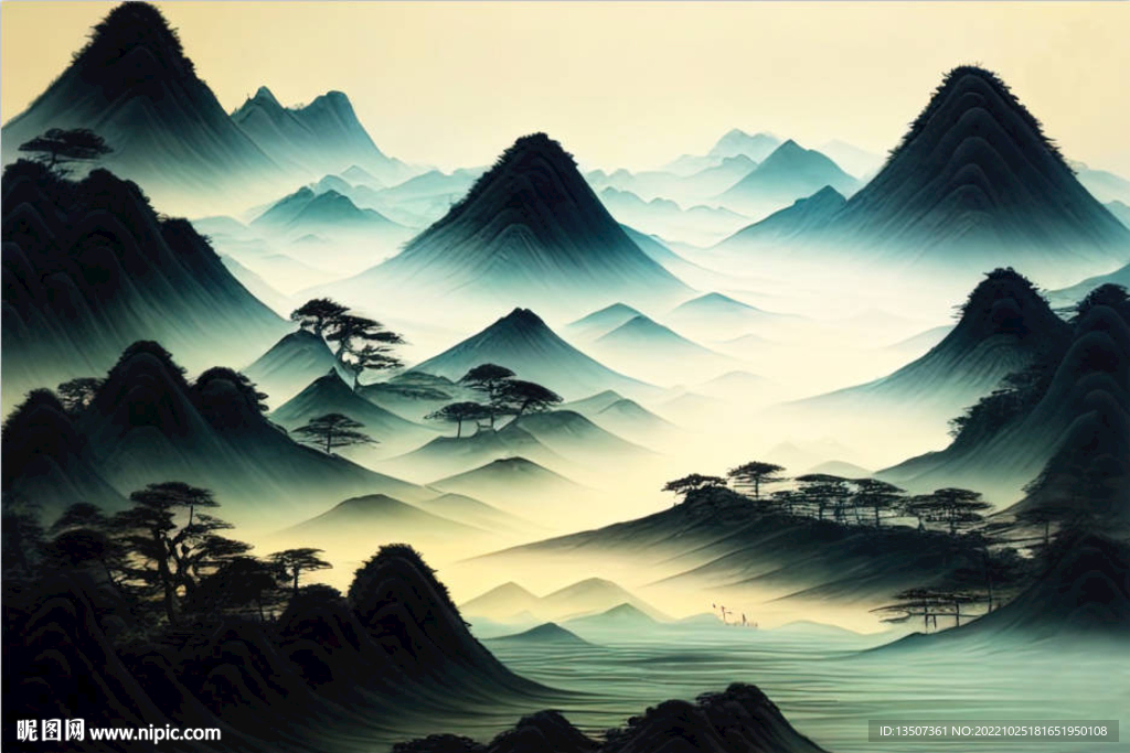 国风水墨装饰画