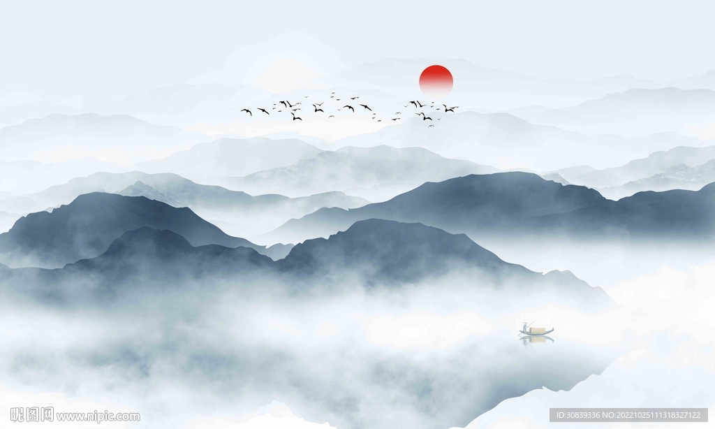 水墨山水