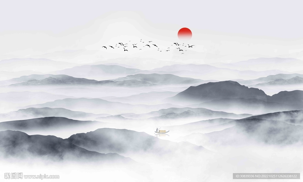 水墨山水