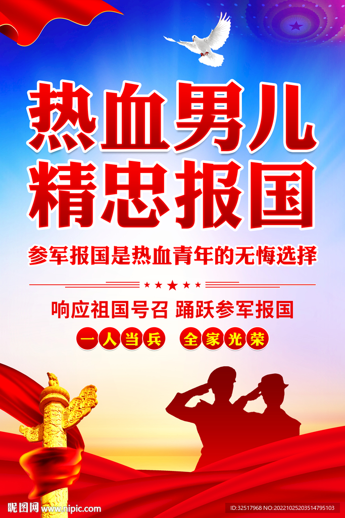 热血男儿精忠报国