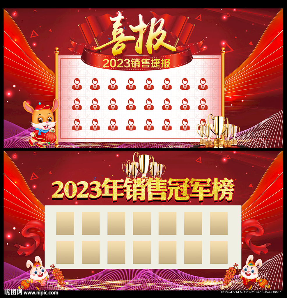 销售业绩榜