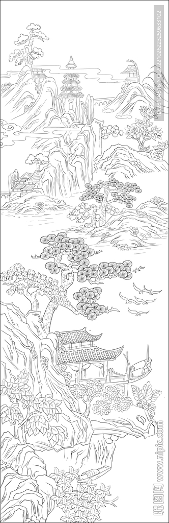 山水