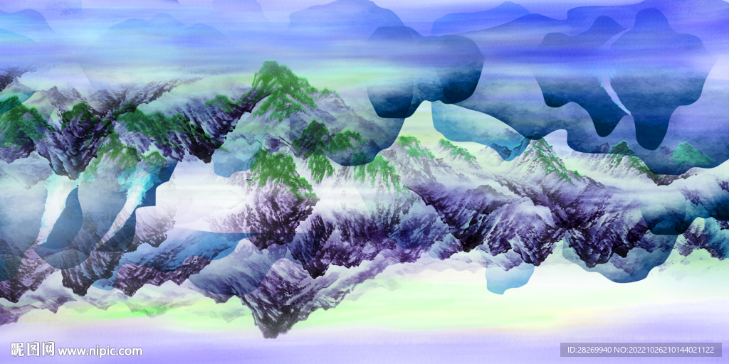山水 