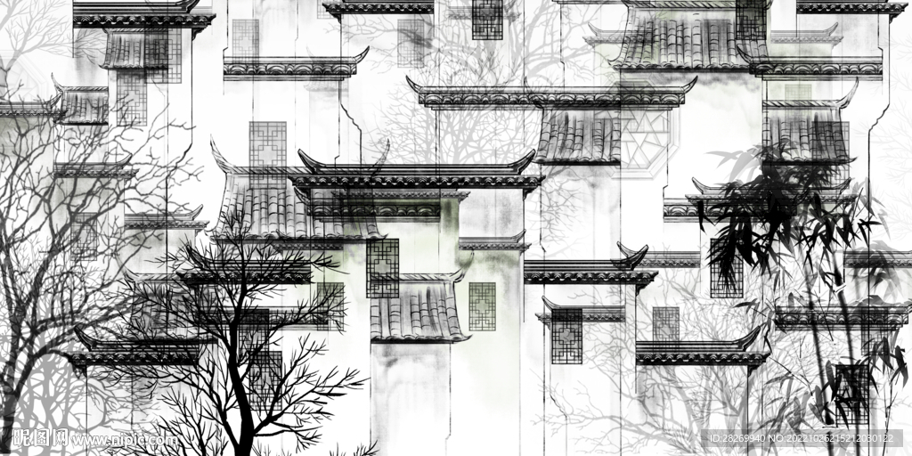 烟雨画桥 