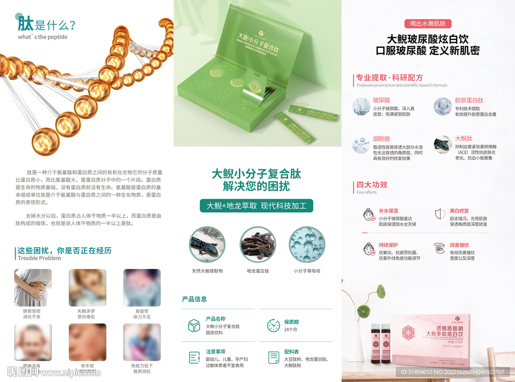 医疗生物折页