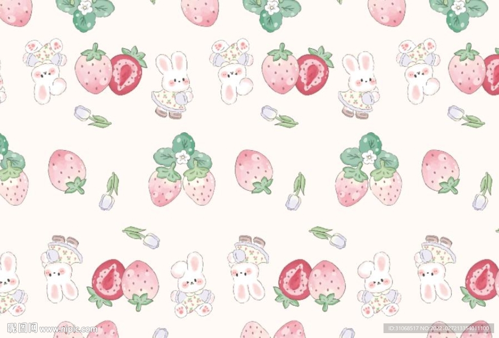 草莓兔子