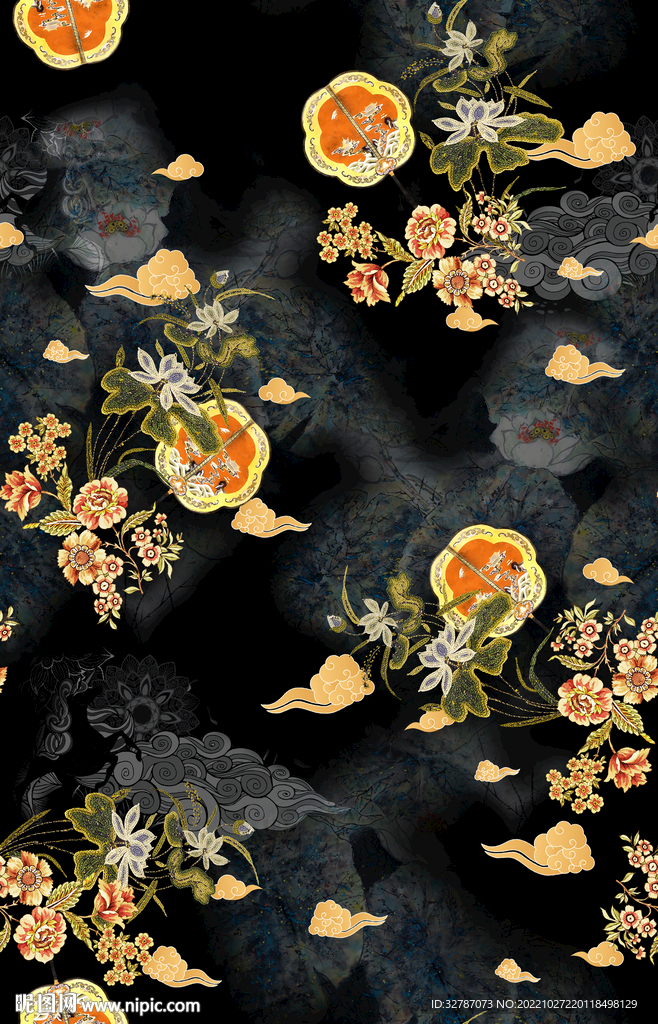 手绘花