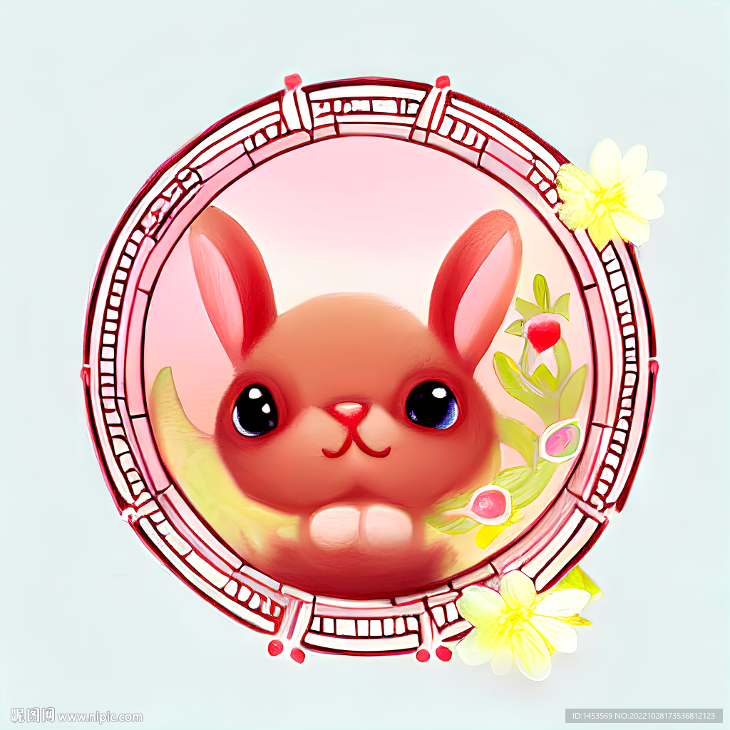 卡通兔子