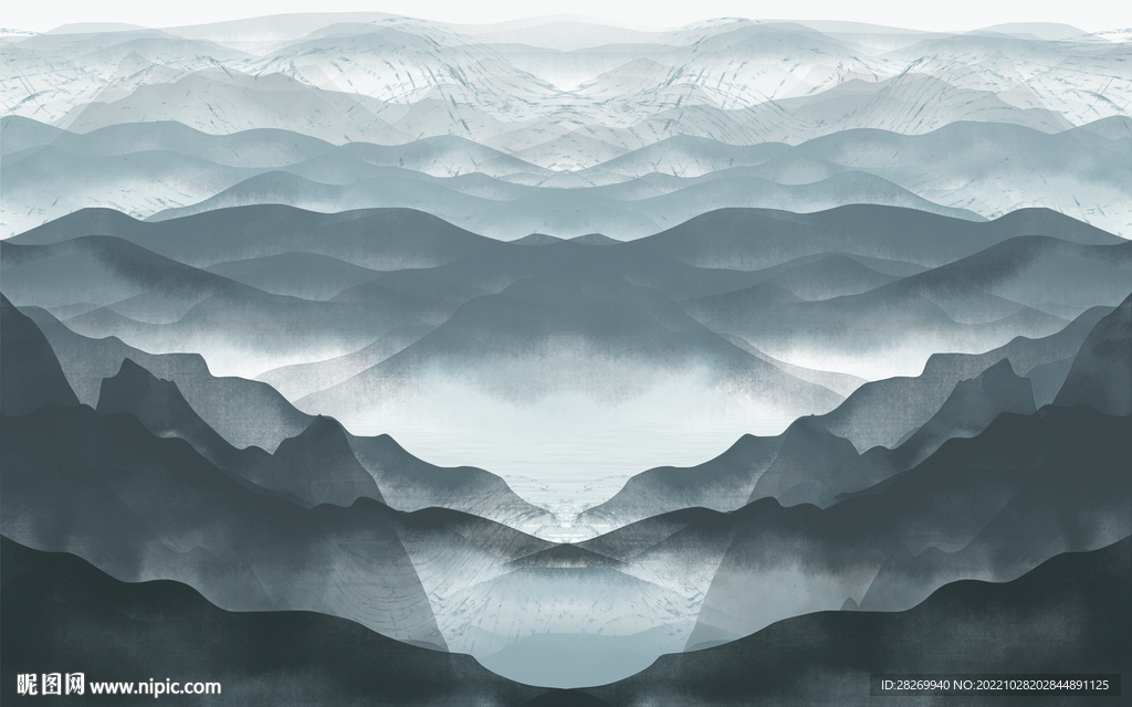 山水画 