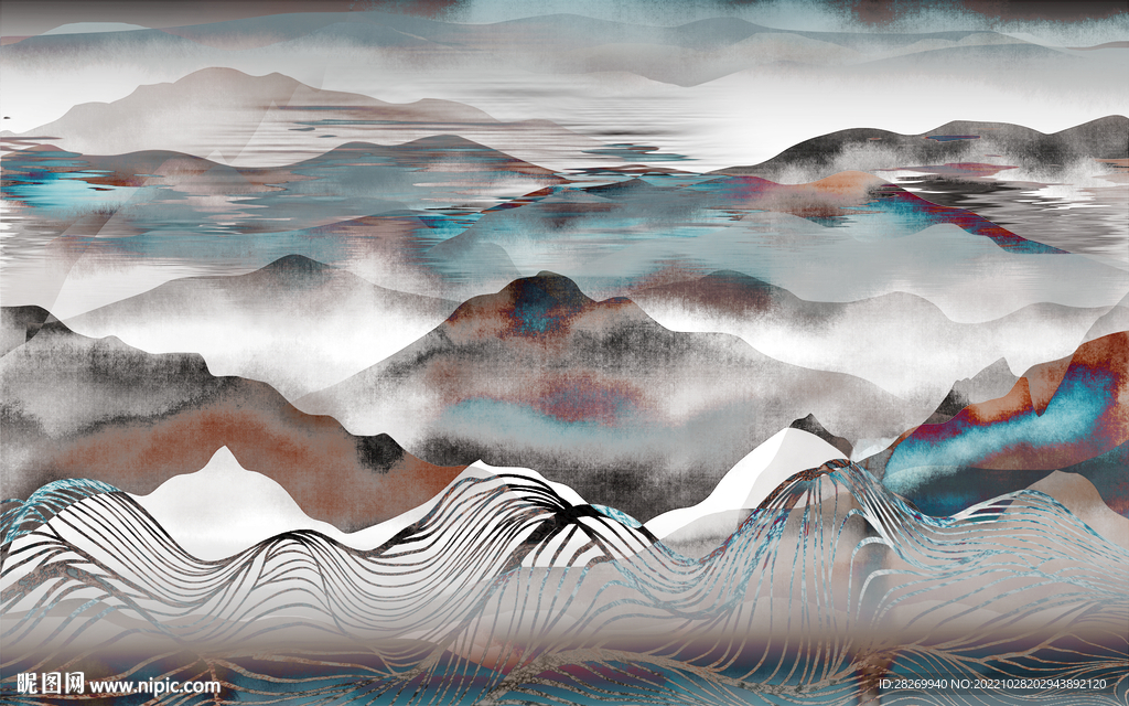 山水画 