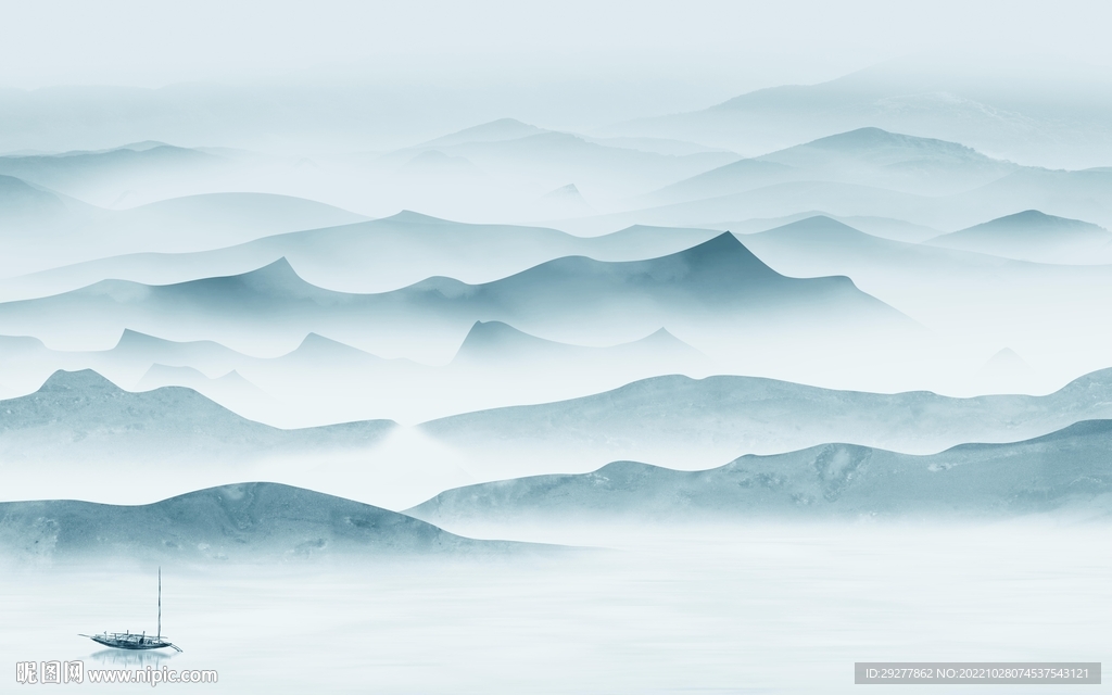 人气 爆款新山水画 TiF分层