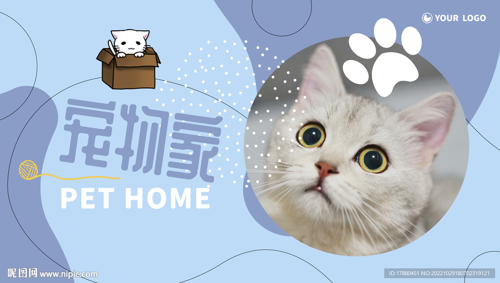 宠物店宣传海报