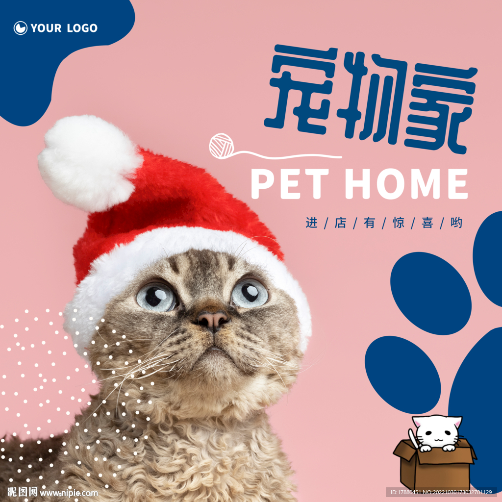 宠物店宣传海报