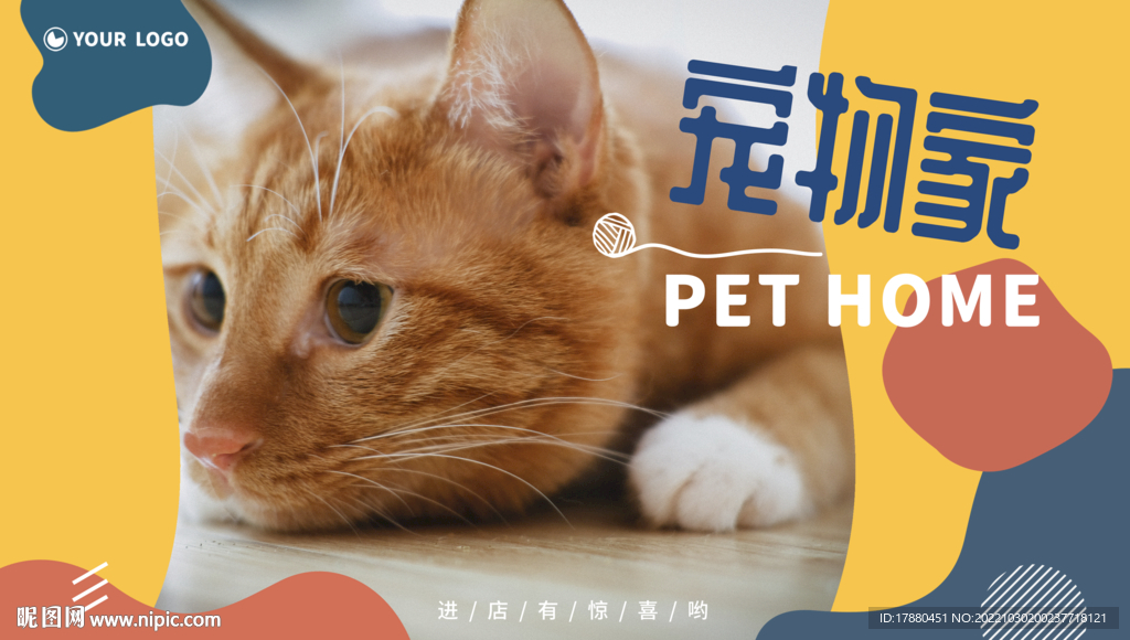 宠物店宣传海报