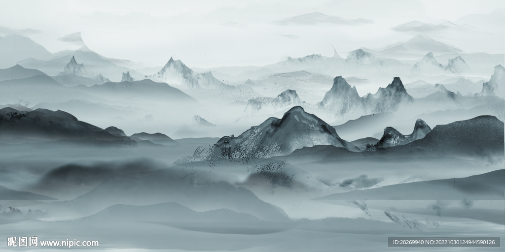 水墨山水