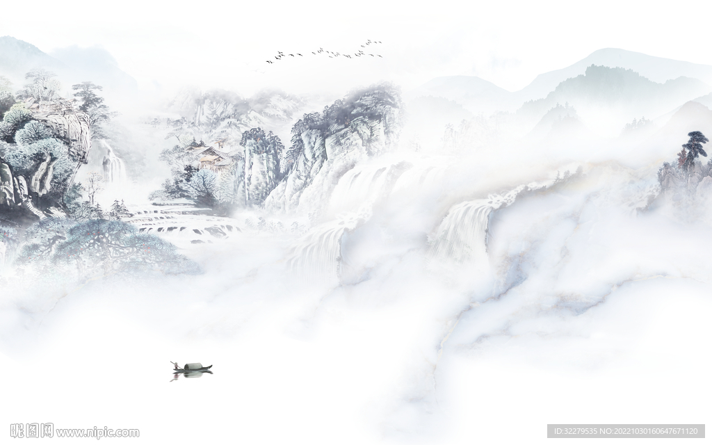 高清 新爆款无框画 TiF分层