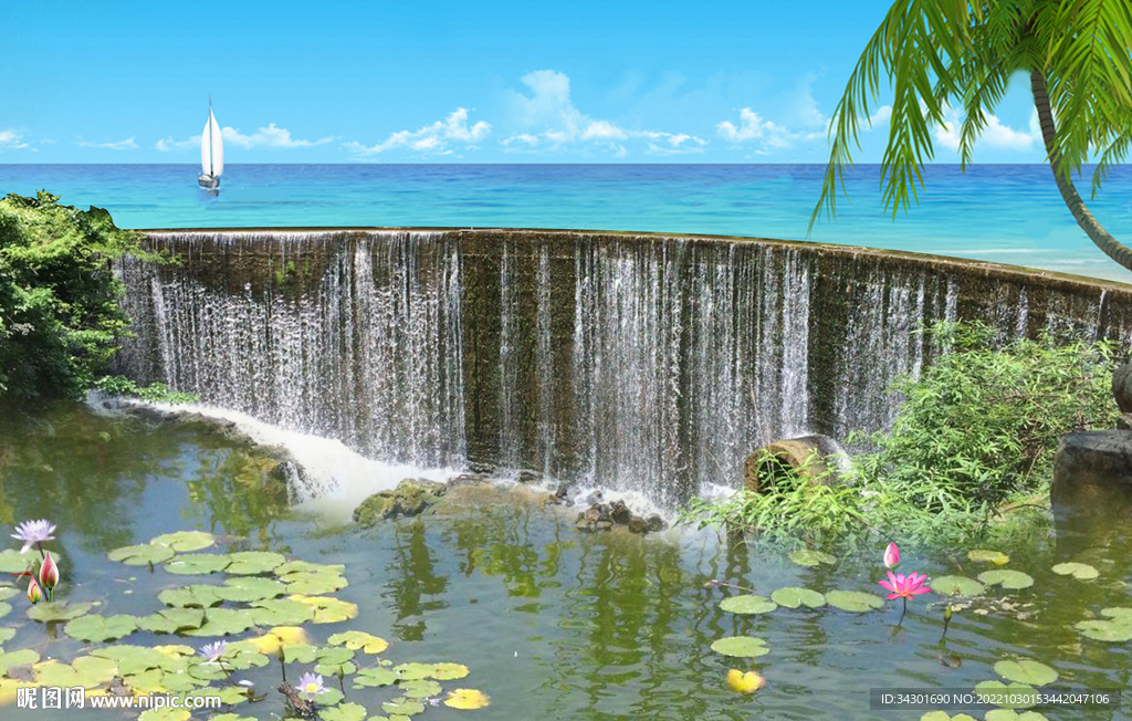风光背景