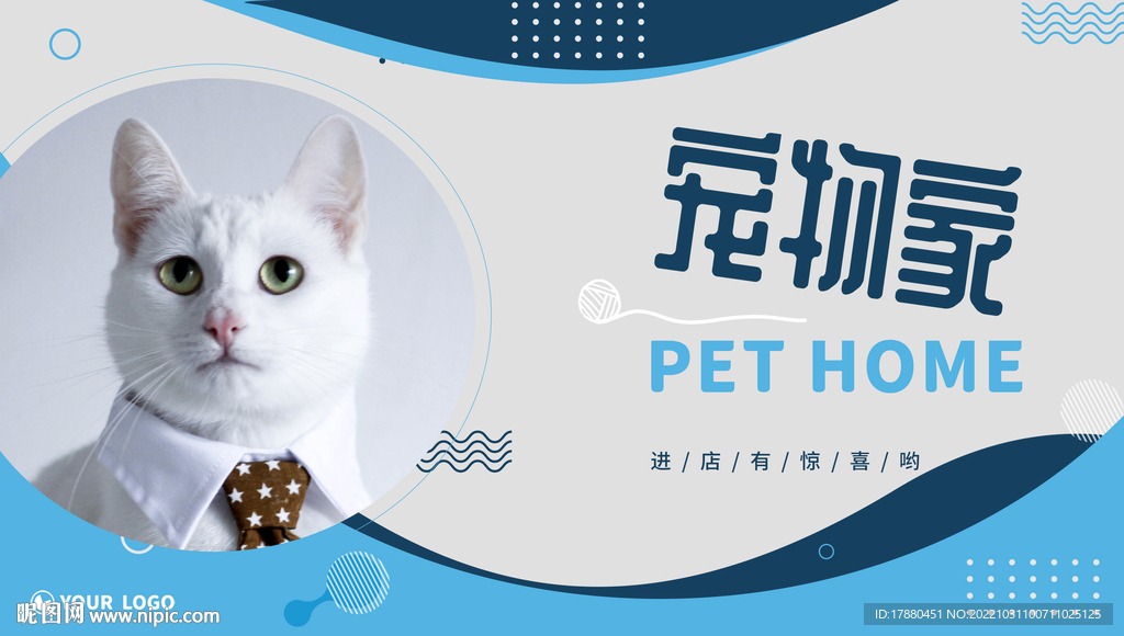 宠物店宣传海报