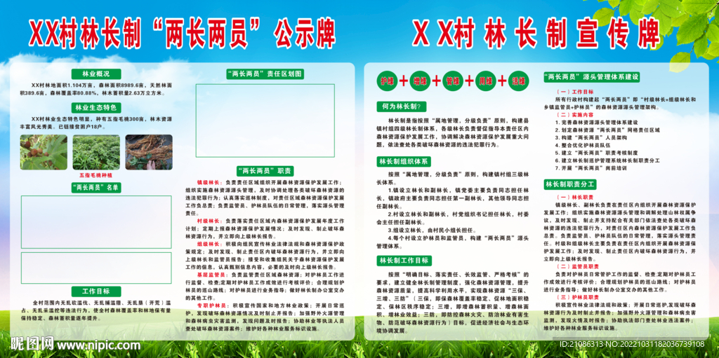 林长制宣传牌