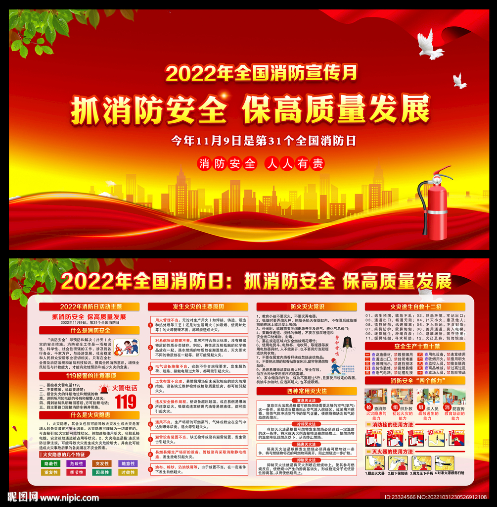 消防宣传栏