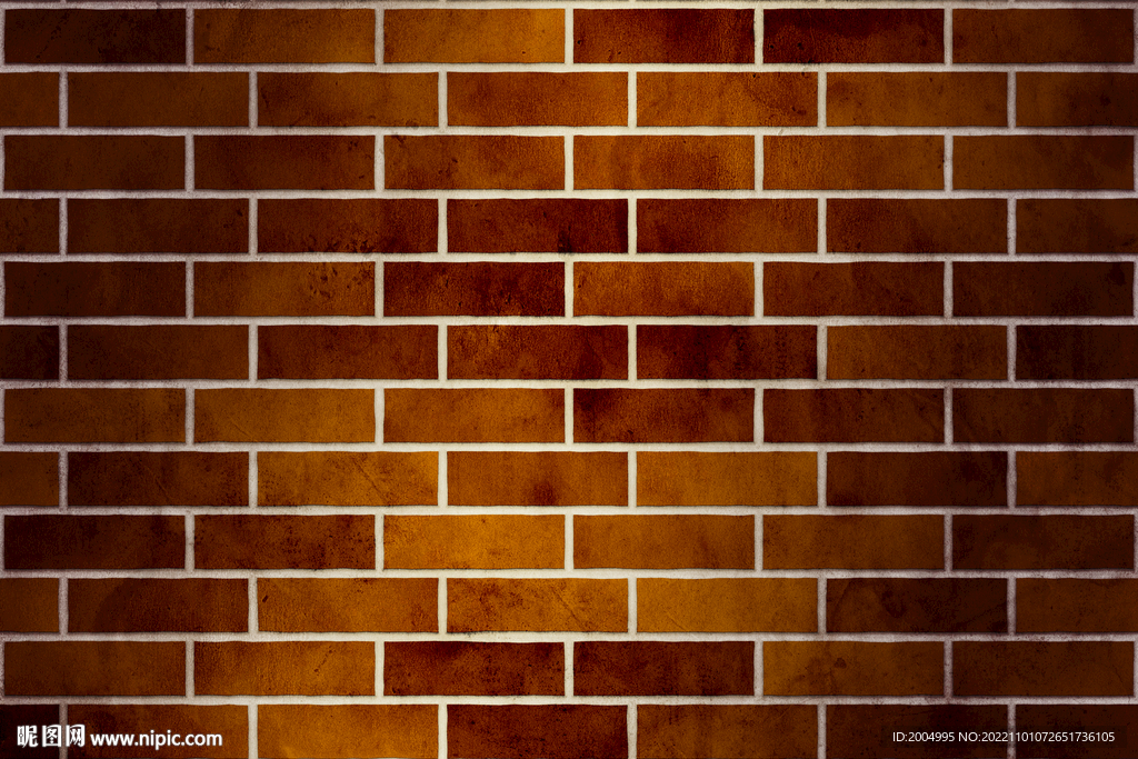 做旧棕色砖墙纹理