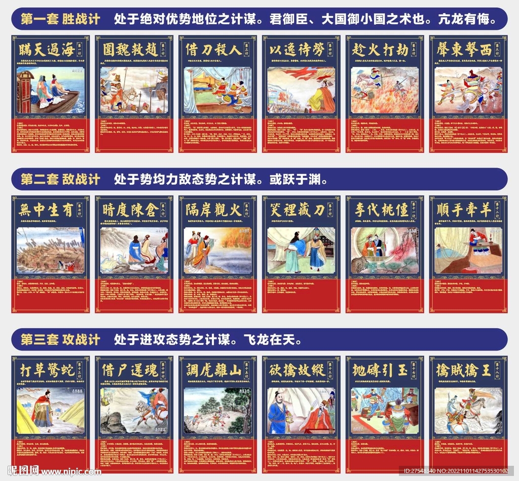 三十六计文化展板