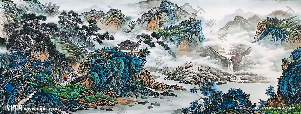 山水画