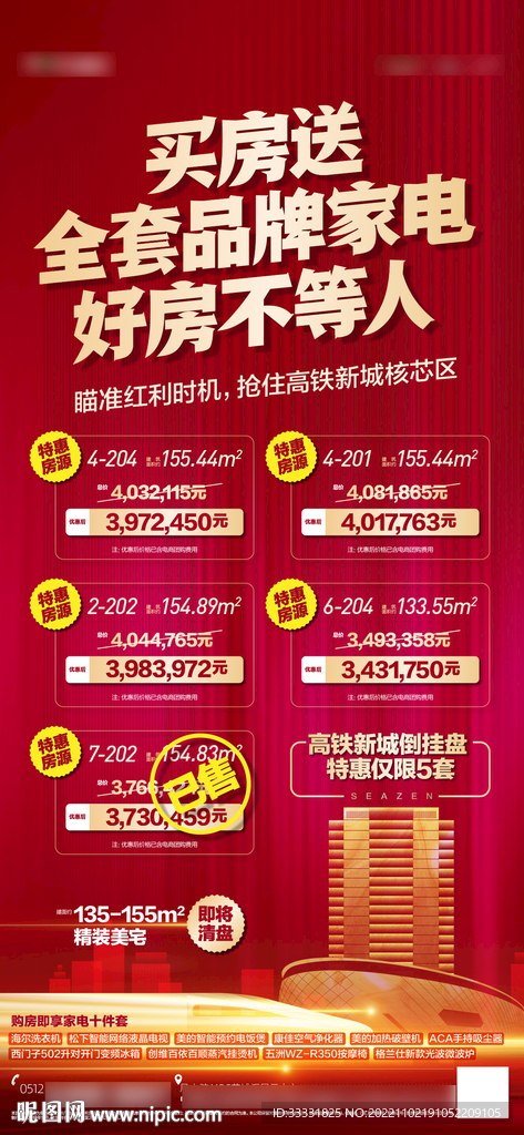 特惠房源海报