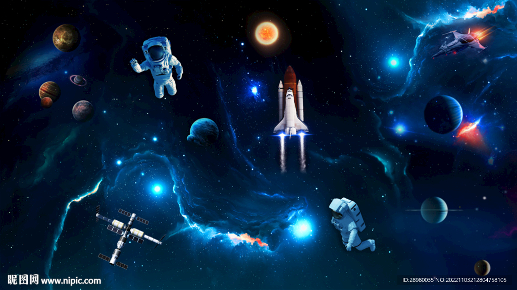 宇宙星球宇航员