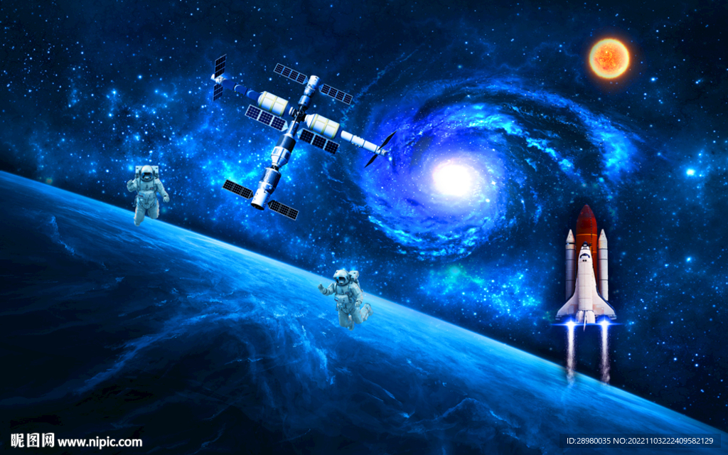 太空飞船宇航员