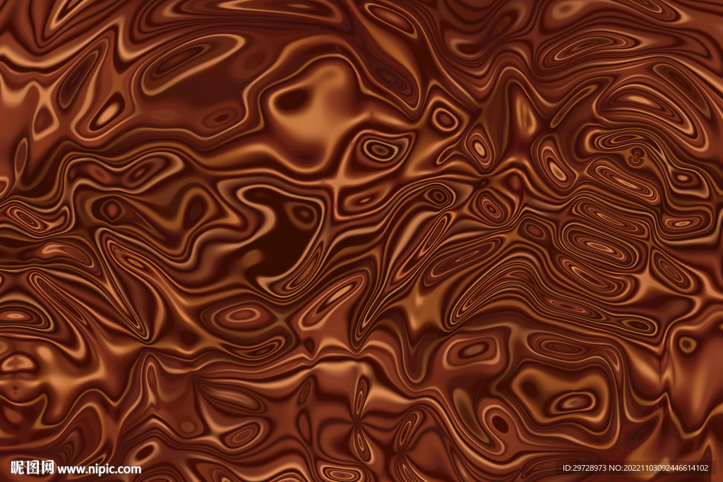 巧克力色流体纹理