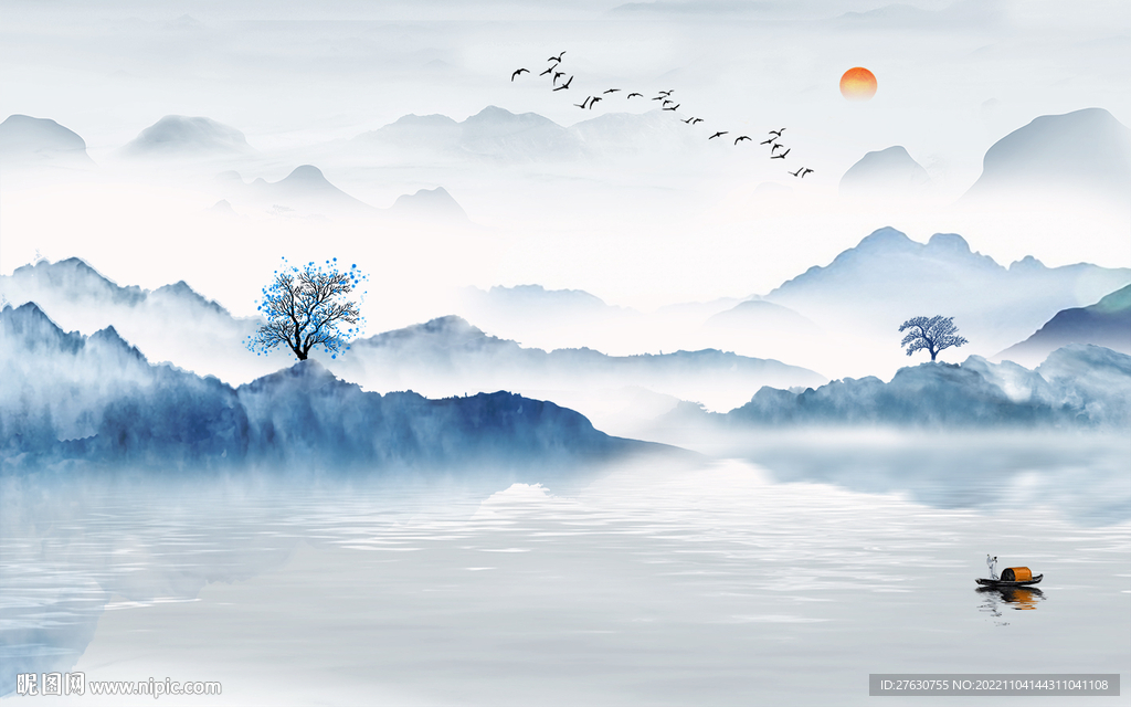 水墨山水