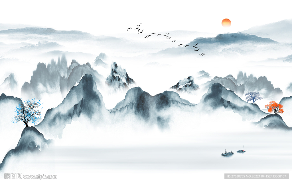 水墨山水