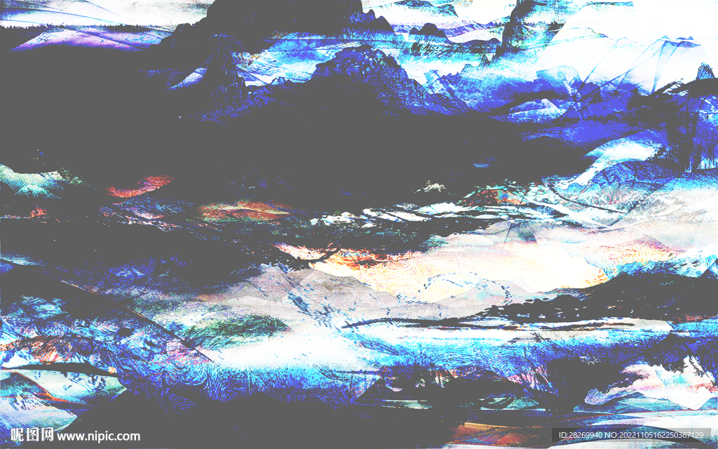 国画山