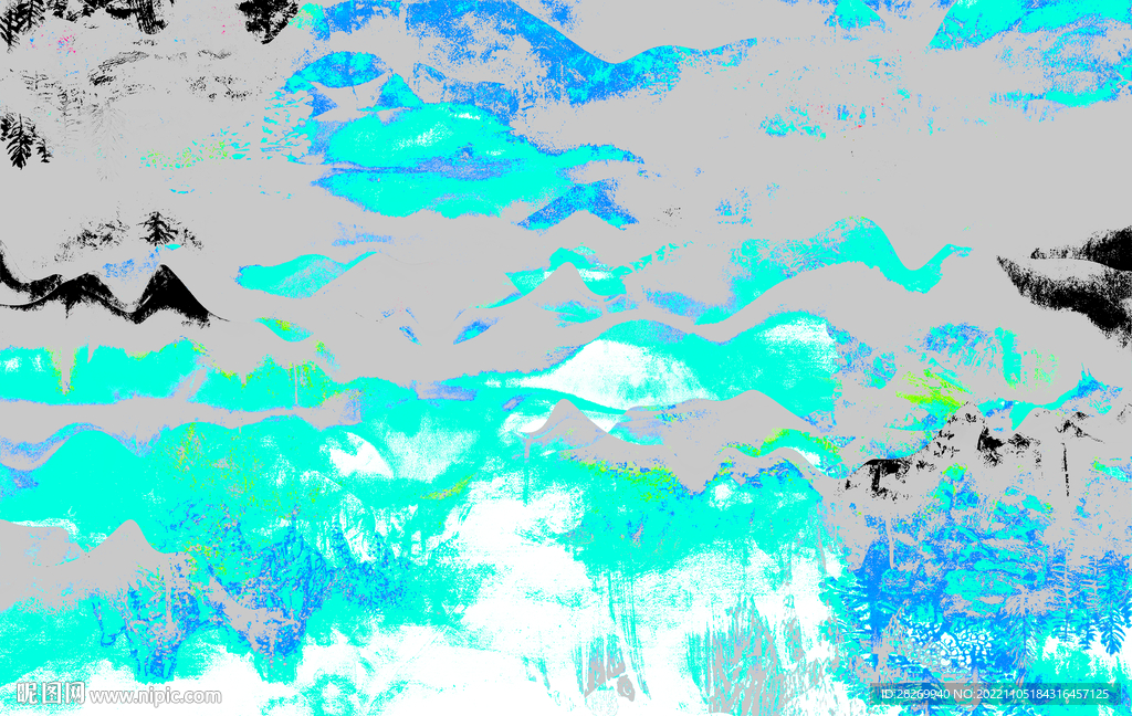 山水 
