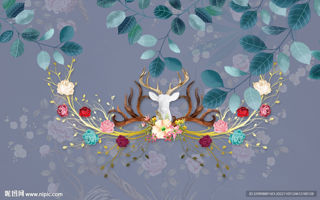 高端 现代装饰画 TIF分层 