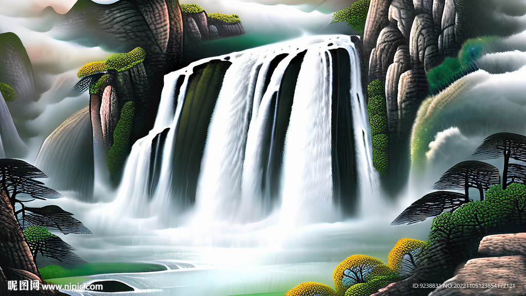 山水画