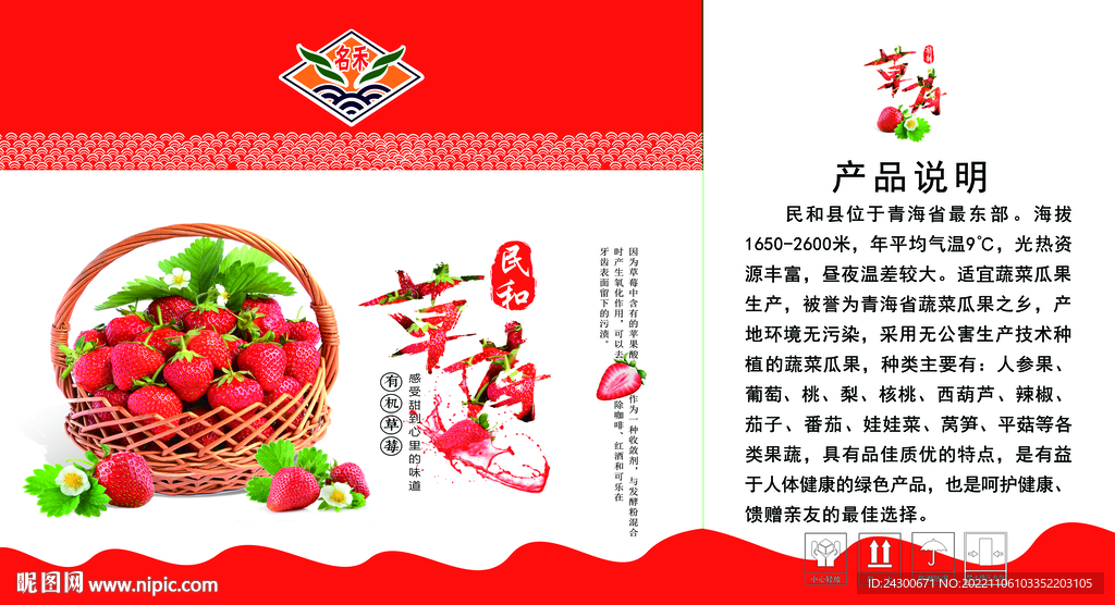 草莓包装箱平面图