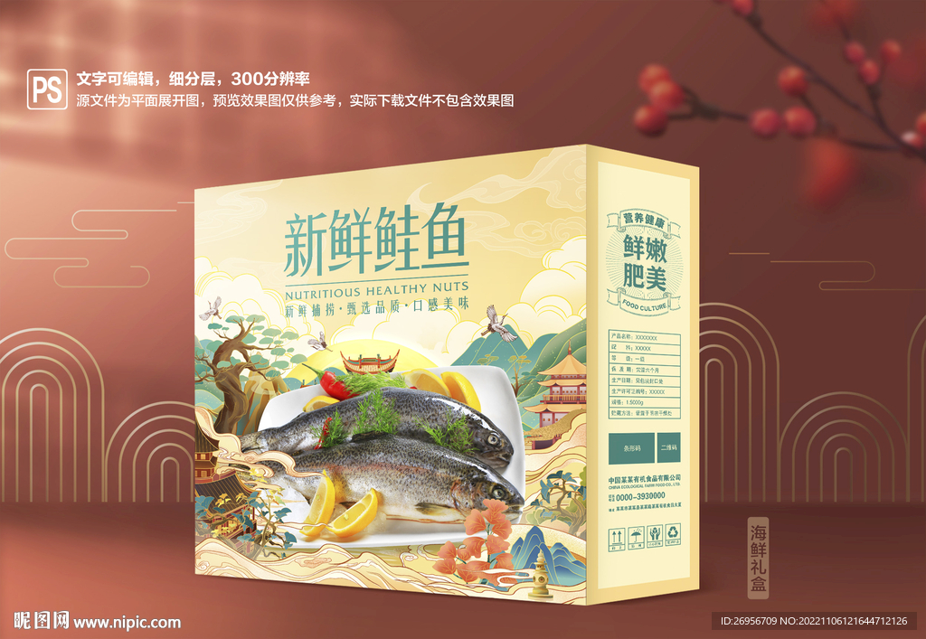 鲑鱼包装
